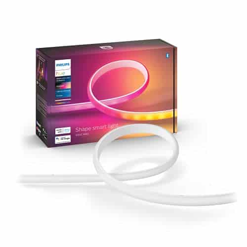 Philips Hue Gradient Ambiance Lightstrip 2m Basis, Weiß, 929002994901, 1 Stück (1er Pack)
