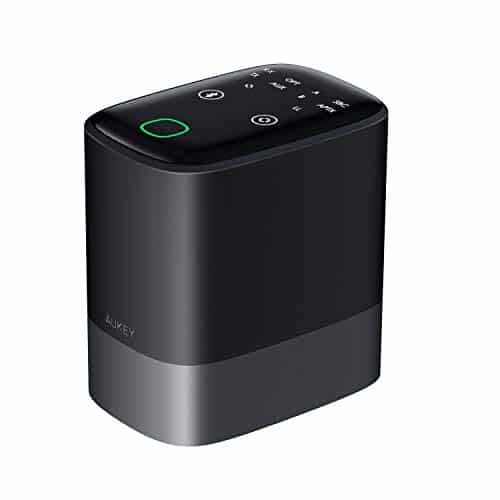 AUKEY Bluetooth 5.0 Transmitter Empfänger 2-in-1, 50m Wirelss Audio Adapter mit aptx-LL, Digital Optical Toslink, RCA und 3,5mm AUX Kable für TV, Kopfhörer,Heim Stereoanlage Soundsysteme etc