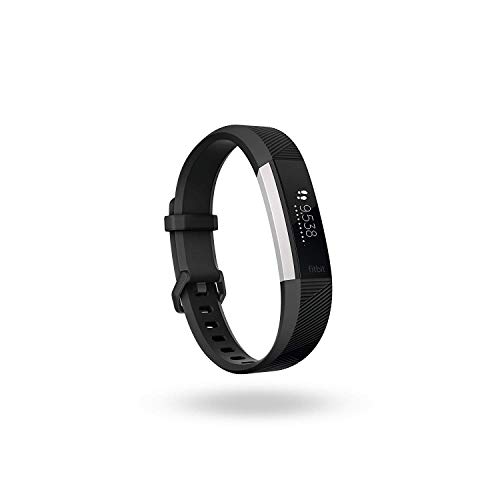 Fitbit Alta HR Activity & Fitness Tracker with Heart Rate, 7 Day Battery & Sleep Tracking - Black, Large (6.7-8.1 in)