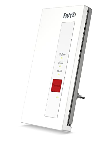 AVM FRITZ!Smart Gateway: Einfache Anbindung von Zigbee 3.0 und DECT-ULE LED-Lampen,Steuerung per FRITZ!App und FRITZ!Fon,Erweiterung der Geräteanzahl im Smart Home und stabile Verbindung über WLAN/LAN
