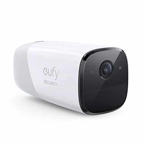 eufy Security eufyCam 2 Pro, Zusätzliche Überwachungskamera zum Anschließen, 365 Tage Akkuleistung, HomeKit Kompatibilität, 2K Auflösung, IP67 Wasserschutz, Nachtsicht, benötigt HomeBase 2
