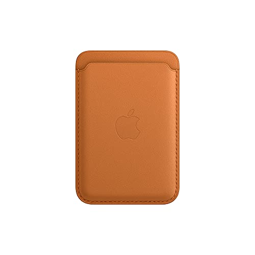 Apple Leder Wallet mit MagSafe (für iPhone) - Goldbraun