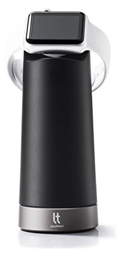 LeadTrend Apple Watch Stand Docking-Station für alle Apple Watch Modelle, universale Ladestation aus Aluminium und Silikon, Nightstand-Modus geeignet