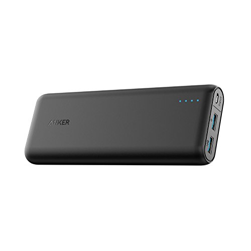 Anker PowerCore Speed 20000, Qualcomm Quick Charge 3.0 Zusatzakku, Abwärtskompatibel mit Quick Charge 1 & 2, mit PowerIQ, 20000 mAh Powerbank für Galaxy, iPhone, iPad und viele mehr