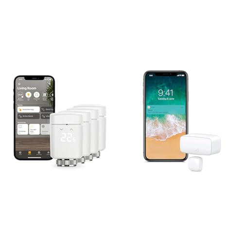Eve Smart Heizen Set (Thermo 4er-Pack + Door & Window)