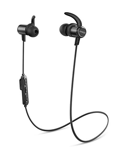 Anker Soundbuds Slim Bluetooth Kopfhörer, Upgraded Kabellose In-Ear Kopfhörer mit 10 Stunden Akkulaufzeit, IPX7 Wasserschutzklasse, Bluetooth 5.0 und Erstklassiger Sound