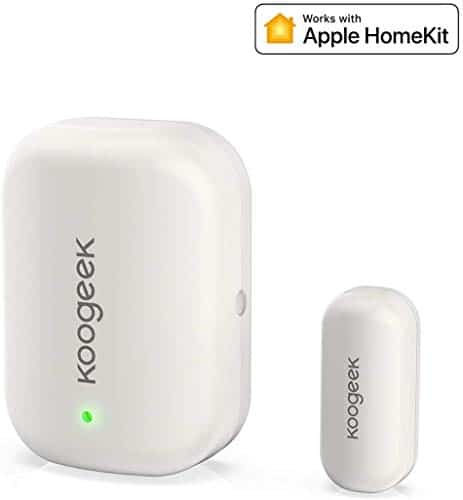 Koogeek T¨¹r/Fenster-Sensor Arbeit mit Apple HomeKit Kein Hub Required wechselbare Batterie Remote Access automatische Ausl?ser f¨¹r T¨¹ren Fenster Schr?nke und Mehr Wei?