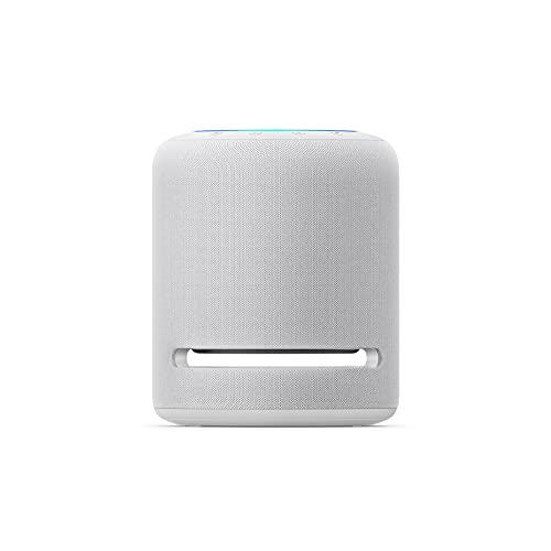 Echo Studio | Der beste Klang, den Echo-Lautsprecher je geboten haben – mit Dolby Atmos und Alexa | Weiß