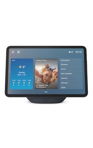 Amazon Echo Show 11 – Brillantes 11-Zoll-Display in Full-HD-Auflösung mit größerer Bildschirmfläche, 3D-Audio und Alexa, Graphit