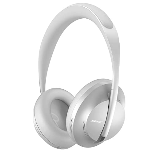 Bose Noise Cancelling Headphones 700 – Kabellose Bluetooth-Kopfhörer mit Alexa-Sprachsteuerung, Silber