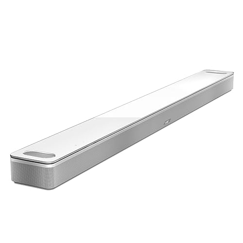 Bose Smart Ultra Soundbar mit Dolby Atmos Plus Alexa, kabellose Bluetooth-KI, Surround-Sound-System für TV-Geräte, Weiß
