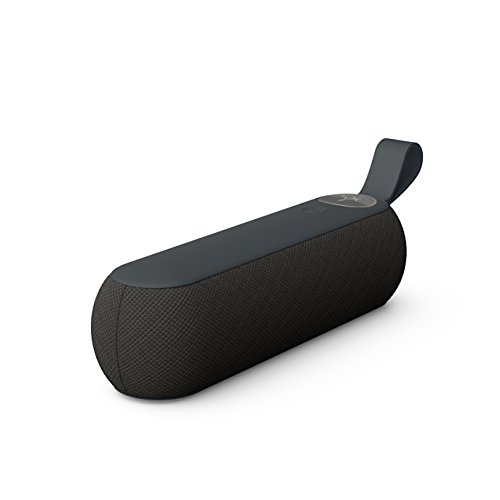 Libratone TOO Bluetooth Lautsprecher (360° Sound, Touch Bedienung, IPX4 Spritzwassergeschützt, 12 Std. Akku) graphite grey