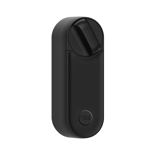 Yale - Linus Smart Lock L2 - Schwarz - 05/103210/MB - Schlüsselloser Zugang - DIY-Installation - Fernverriegelung/-entriegelung - Virtuelle Schlüssel - Echtzeit-Benachrichtigungen - Yale Home App