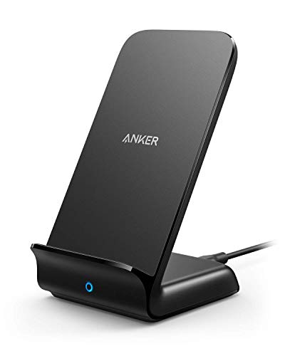 Anker Fast Wireless Charger Kabelloses Ladegerät,PowerWave 7,5W / 10W / 5W Ladeständer für iPhone XS Max / XR /XS/X, iPhone 8/8 Plus, Samsung Galaxy S9/S9+/S8/S8+ und mehr (Netzteil nicht enthalten)