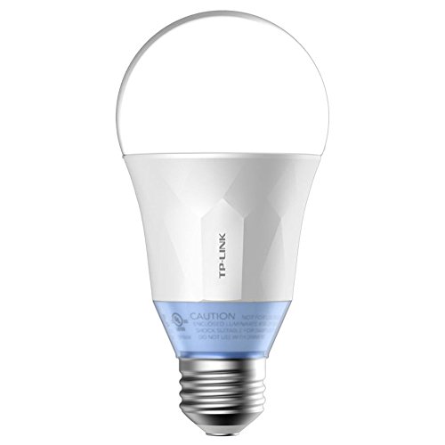 TP-Link LB120 A+, E27 Intelligente WLAN-LED Glühbirne mit Wählbaren Farbnuancen, Plastik, 10 watts, E27, Blau, 6.5 x 6.5 x 13.40 cm