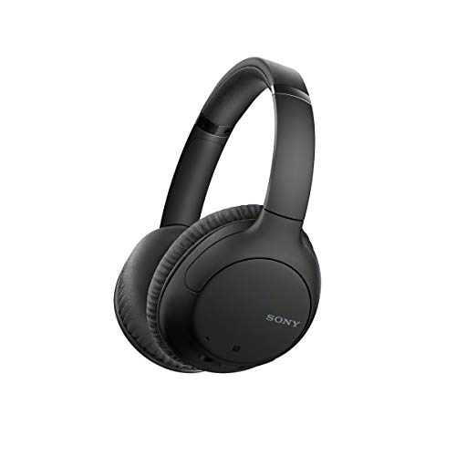 Sony WH-CH710N kabellose Bluetooth Noise Cancelling Kopfhörer (bis zu 35 Stunden Akkulaufzeit, Around-Ear-Style, Freisprecheinrichtung, Headset mit Mikrofon, wireless) Schwarz