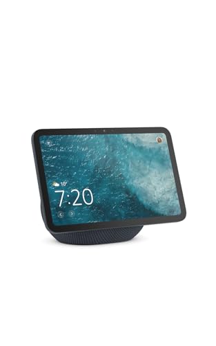 Amazon Echo Show 8 (neueste Generation), brillantes 8,7-Zoll-Display in HD-Auflösung mit raumfüllendem 3D-Audio und Alexa, Graphit