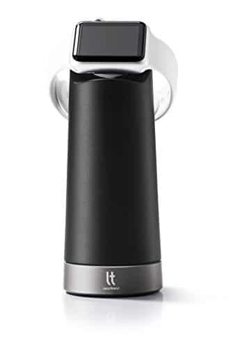 LeadTrend Apple Watch Stand Docking-Station für alle Apple Watch Modelle, universale Ladestation aus Aluminium und Silikon, Nightstand-Modus geeignet