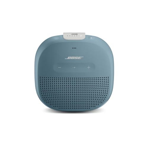 Bose SoundLink Micro Bluetooth Speaker: Kleiner tragbarer, wasserdichter Lautsprecher mit Mikrofon, Blau