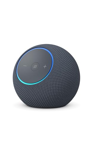 Amazon Echo Dot Max (neueste Generation), Alexa-Lautsprecher mit raumfüllendem Klang und integriertem Smart-Home-Hub, Graphit
