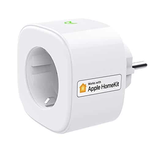 WLAN Steckdose funktioniert mit Apple HomeKit, meross Smart Plug, kompatibel mit Siri, Alexa, Google Assistant und SmartThings, kein Hub erforderlich, 16A, 2,4 GHz