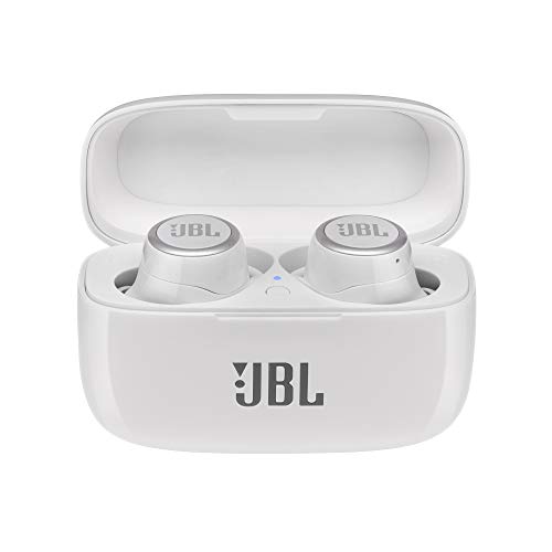 JBL LIVE 300 TWS In-Ear Bluetooth Kopfhörer - Weiß – True Wireless Ohrhörer mit Freisprecheinrichtung – Bis zu 6 Stunden Akkulaufzeit mit einer Ladung – Inkl. Ladecase