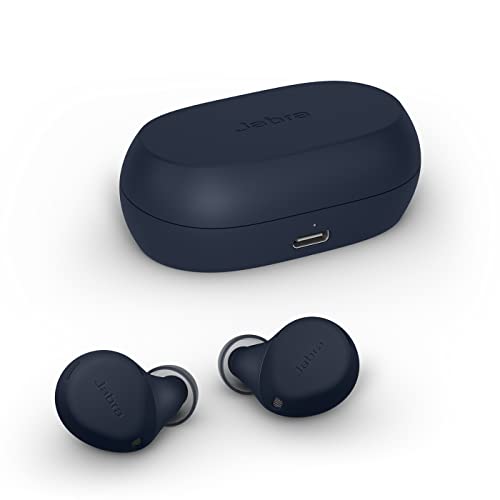 Jabra Elite 7 Active In Ear Bluetooth Earbuds - True Wireless Sport Kopfhörer ShakeGrip für sicheren Halt und anpassbarer, aktiver Geräuscheunterdrückung - Dunkelblau