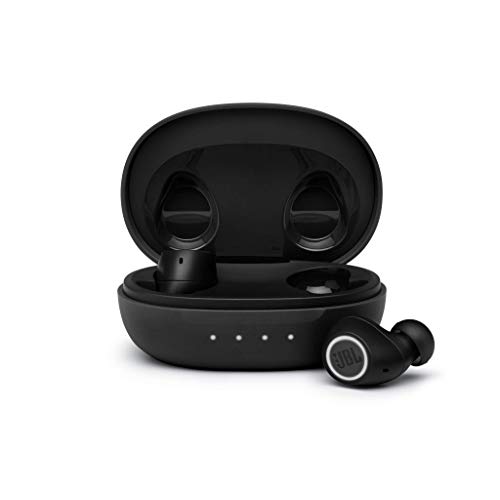 JBL Free II Wasserdichte True-Wireless In-Ear-Sport-Kopfhörer in Schwarz – Musik Streaming bis zu 24 Stunden