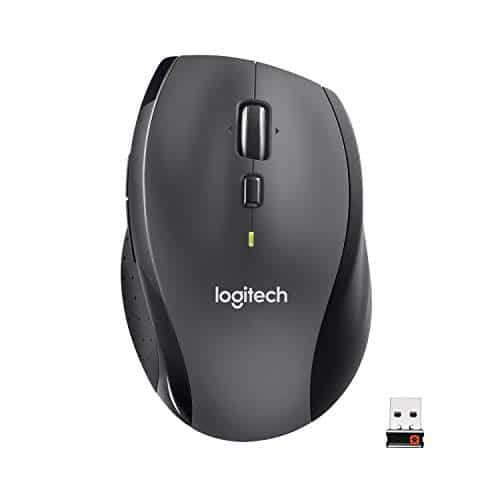Logitech Marathon M705 - kabellose Maus (für Notebook/Computer mit 3 Jahren Batterielebensdauer) einfarbig