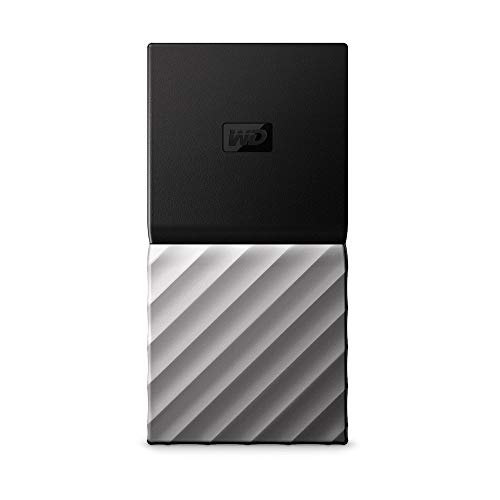 Western Digital WDBKVX2560PSL-WESN My Passport Portable SSD 256GB, Schwarz/Metallic