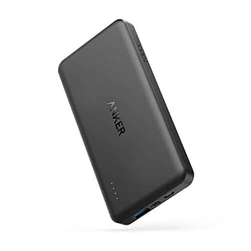Anker PowerCore II Slim 10000mAh Ultra Dünne Powerbank externer Akku PowerIQ 2.0 für iPhone XS Max/XR/XS/X / 8 / 8Plus / 7 / 6s / 6Plus, iPad, Samsung Galaxy und weitere Geräte