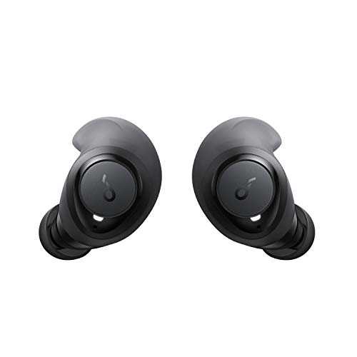 Soundcore by Anker Life Dot 2 True Wireless Kopfhörer, 100h Akkulaufzeit, 8mm Audiotreiber, Fantastischer Sound, Bequeme AirWings, Bluetooth 5, ideal für unterwegs, Sport, Workout, auf Reisen