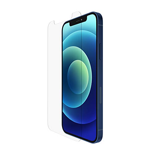 Belkin iPhone 12 mini Displayschutz TemperedGlass antimikrobiell mit Sichtschutz (reduziert Bakterien um bis zu 99 %)