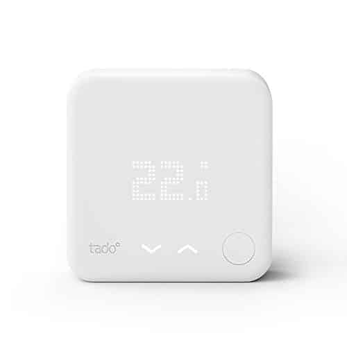 tado° Smartes Thermostat (Zusatzprodukt Raumthermostat für Einzelraumsteuerung, intelligente Heizungssteuerung)