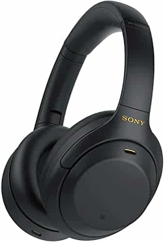 Sony WH-1000XM4 kabellose Bluetooth Noise Cancelling Kopfhörer (30h Akku, Touch Sensor, Headphones Connect App, Schnellladefunktion, optimiert für Amazon Alexa, Headset mit Mikrofon) Schwarz