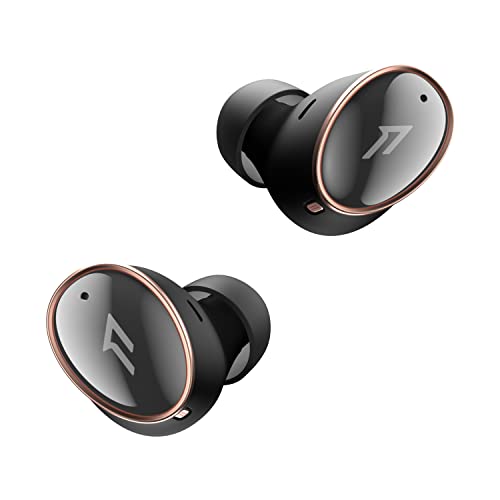 1More EVO Noise Canceling Earbuds, Audiophile Kopfhörer mit Dual-Treiber, Adaptive ANC, Bluetooth Kopfhörer, HiFi Sound, LDAC, Hi-Res Audio, 6 Mics, 28H Wiedergabezeit, kabelloses Laden, Schwarz