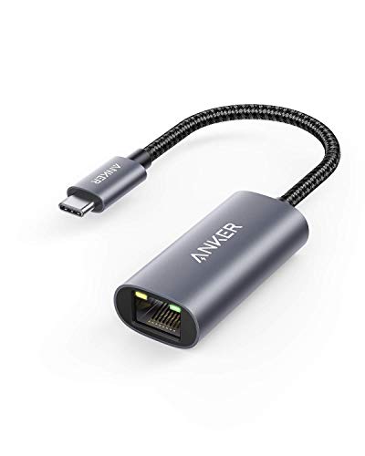 Anker PowerExpand USB-C auf Gigabit Ethernet Adapter, Aluminium, kompaktes Design, für MacBook Pro, MacBook Air 2018, iPad Pro 2018, XPS, und viele mehr