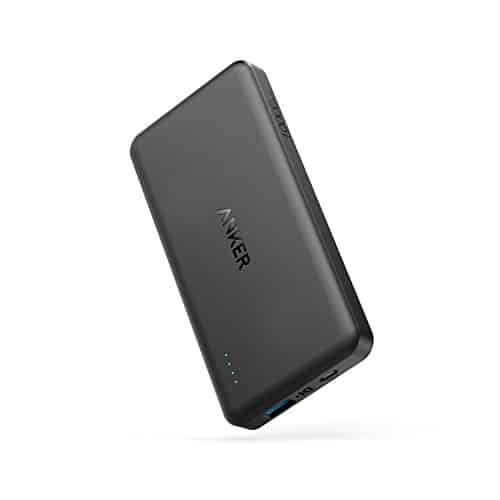 Anker PowerCore II Slim 10000mAh Ultra Dünne Powerbank externer Akku für iPhone X 8 8Plus 7 6s 6Plus, iPad, Samsung Galaxy und Weitere Geräte