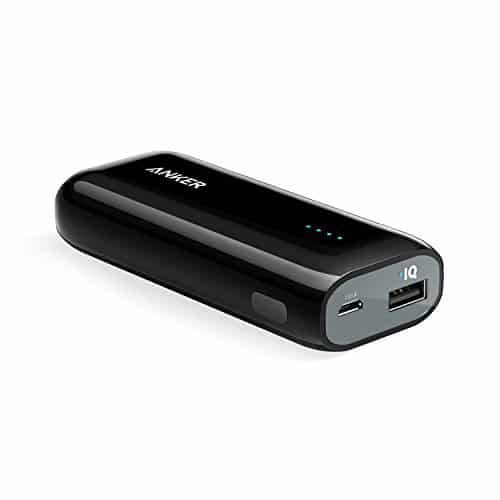 Anker Astro E1 6700mAh Powerbank, Externer Akku USB Ladegerät mit PowerIQ für iPhone 7 7+ 6s 6 Plus SE, iPad, Samsung Galaxy und Weitere (Schwarz)