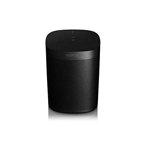 Sonos One Smart Speaker, schwarz - Intelligenter WLAN Lautsprecher mit Alexa Sprachsteuerung, Google Assistant & AirPlay - Multiroom Speaker für unbegrenztes Musikstreaming