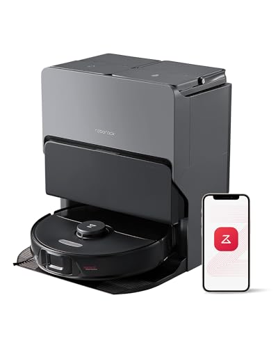 roborock S7 Max Ultra Saugroboter mit selbstentleerender/selbstwaschender/selbsttrocknender/selbstbefüllender/selbstreinigender Station (5500 Pa, aktive Hindernisvermeidung, App/Sprachsteuerung)
