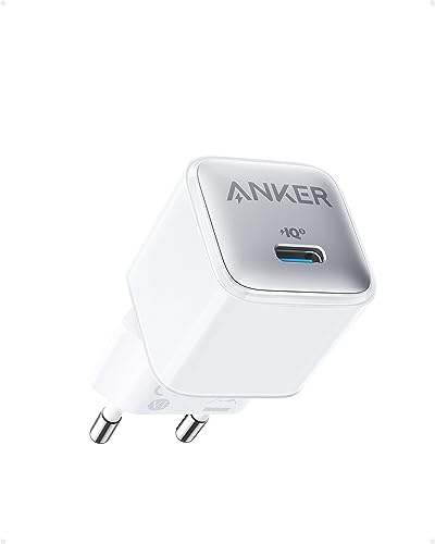 Anker Nano USB-C Ladegerät 20W, PIQ 3.0 Kompaktes strapazier fähiges Schnellladegerät, Nano Pro Netzteil, Kompatibel mit iPhone 15/14/13/12 Serie, Pixel 4 / 3, iPad / iPad mini (Ohne Ladekabel)