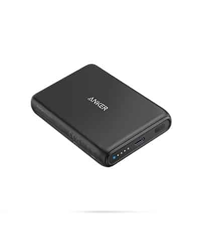 Anker PowerCore Magnetic 5K Wireless Kabellose Powerbank mit 5,000mAh und USB-C Ladekabel, Design kompatibel mit iPhone 12/12 Pro / 12 Pro Max / 12 Mini