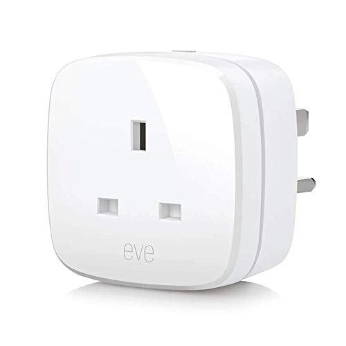 Elgato Eve Energy (UK) - Kabelloser Stromsensor & Schalter mit Apple HomeKit-Unterstützung, Bluetooth Low Energy