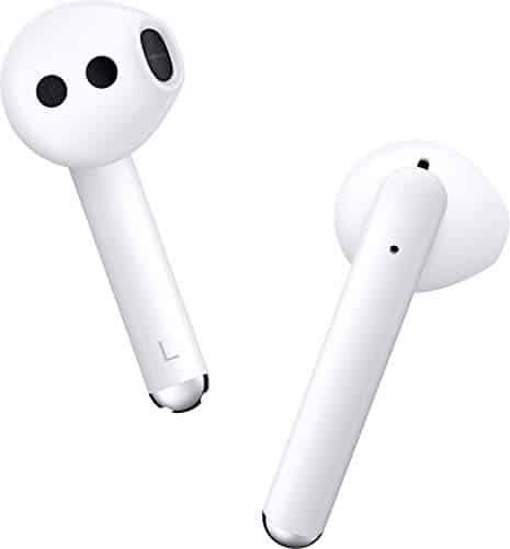 HUAWEI FreeBuds 3 kabellose Kopfhörer mit Active Noise Canceling (ultra schnelle Bluetooth-Verbindung, 14mm Lautsprecher, kabelloses Aufladen) + 5EUR Amazon Gutschein, Weiß