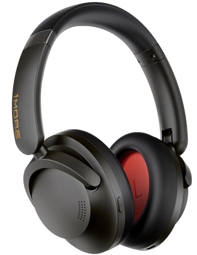 1MORE SonoFlow HQ51 Noise Cancelling Kopfhörer, Bluetooth mit Aktiver Geräuschunterdrückung, 100 Stunden Wiedergabe, LDAC Hi-Res Wireless Audio, Over Ear Headset, Klare Anrufe, EQ-Voreinstellung