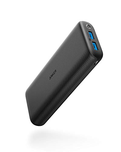 Anker PowerCore 20000 Redux, 20000mAh Powerbank, Kompakter externer Akku mit hoher Kapazität, dualen Eingängen mit 4.8A Leistung, für iPhone, Samsung Galaxy und mehr