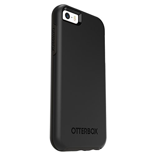 OtterBox Symmetry sturzsichere Schutzhülle für Apple iPhone 5/5S/SE, schwarz - 4 Zoll
