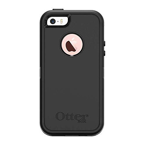 OtterBox Defender Schutzhülle (geeignet für Apple iPhone 5/5s/SE) schwarz