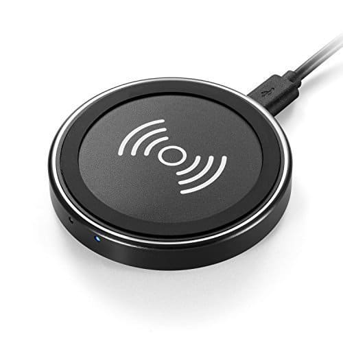Anker PowerPort Wireless Charger wireless Ladegerät Induktive Ladestation für iPhone 8/8 Plus, iPhone X, Samsung Galaxy S9/S8/S8 Plus/S8+/S7/S7 Edge/S6/S6 Edge, Nexus 7/6, HTC 8X, LG G3 usw.